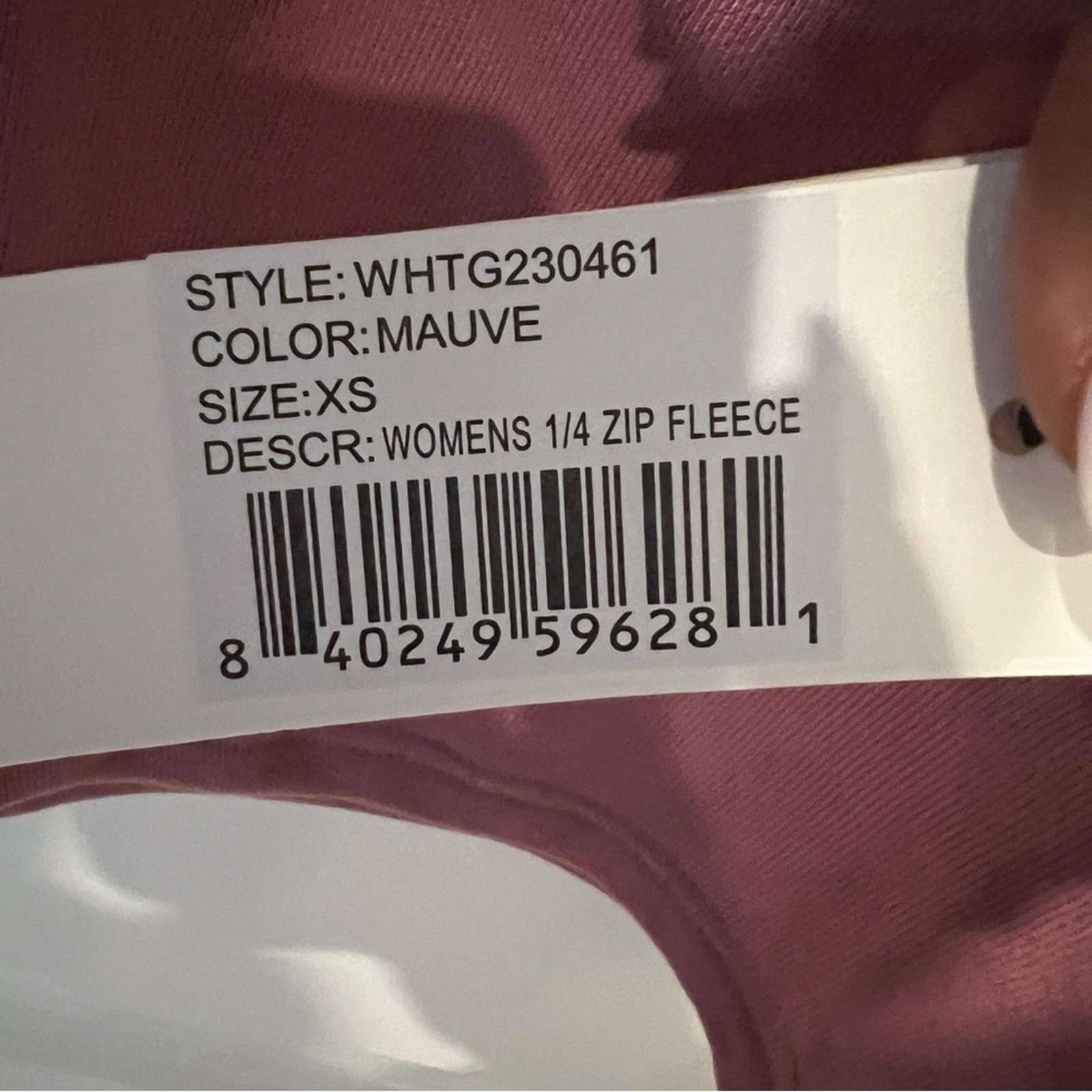 Nwt Revolve Honor The Gift Fleece Sweatshirt (Purple / Mauve) Xs S — image 4 of 7